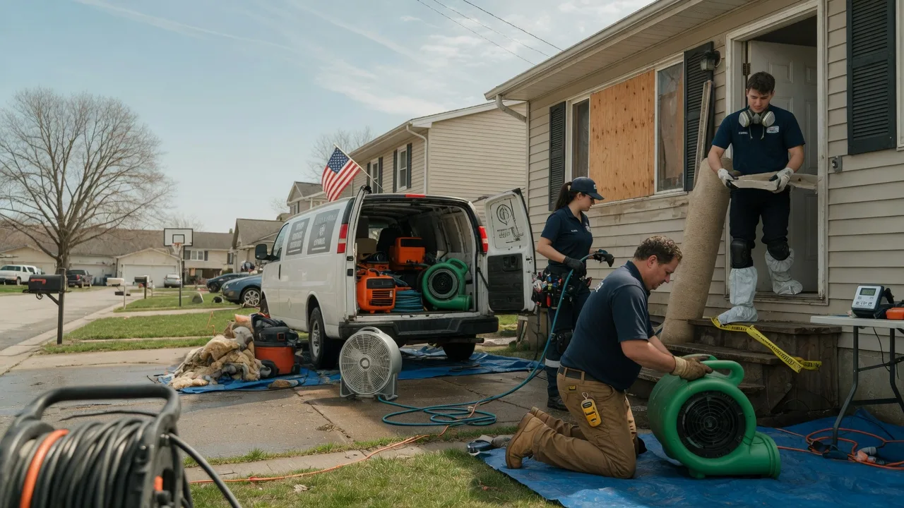 Water Damage Restoration in Clearmont, WY near me